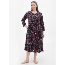 Халат Wild love M,L,XL,2XL  велюр 21456